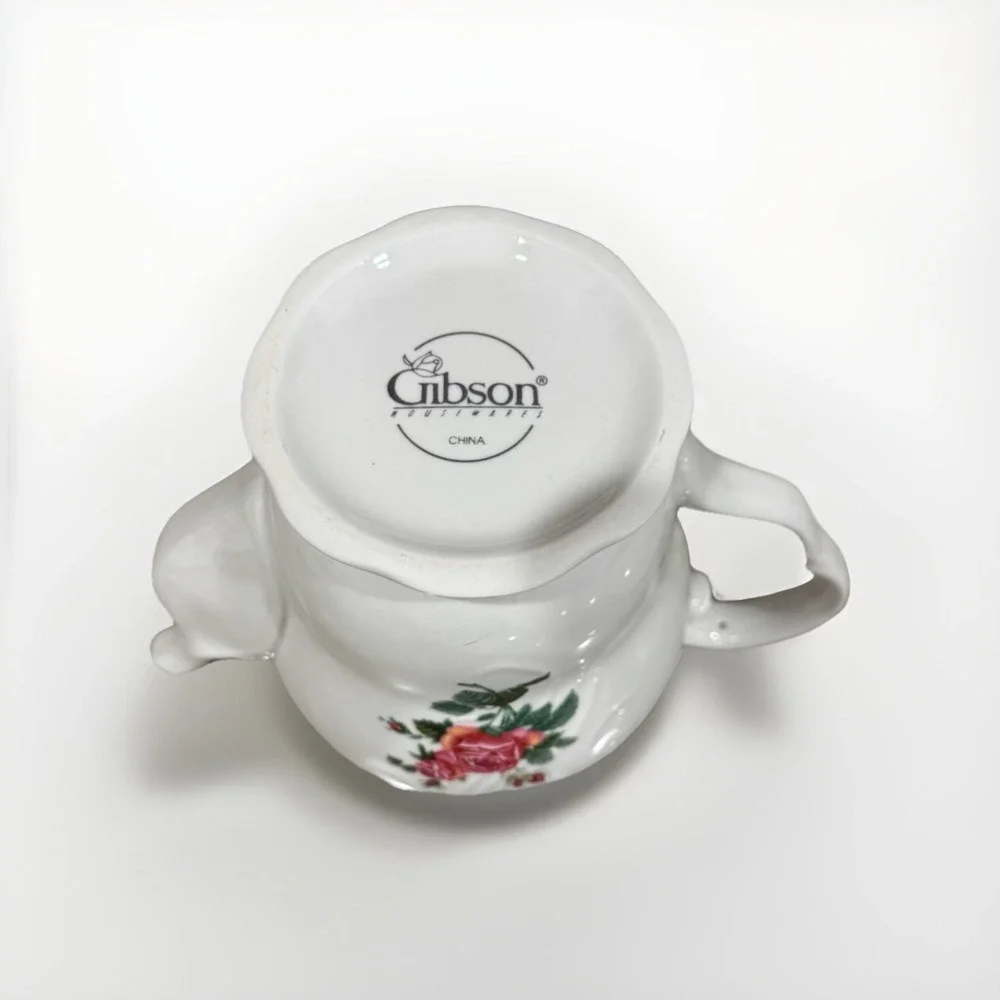 Victorian Rose Coffee Pot by GIBSON DESIGNS. Excellent Condition